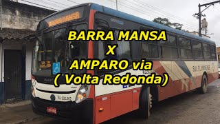 Viação Sul Fluminense RJ 202062  BARRA MANSA x AMPARO via VOLTA REDONDA [upl. by Krahling]