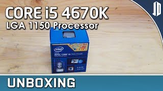 Intel CORE i5 4670K LGA 1150 Quad Core CPU Unboxing  Overview [upl. by Maurizio314]