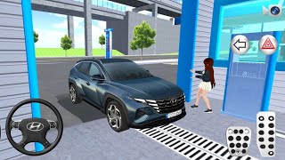 New Hybrid Car Hyundai Tucson  3D Driving Class 2024  best Android gameplay [upl. by Nossaj]