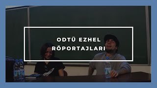 EZHELİN EN SEVDİĞİ YEMEK ODTÜ Ezhel Röportajları Anlat Hocam [upl. by Adnohsed]