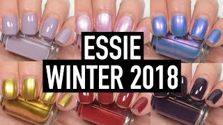 Essie  Winter 2018  Swatch and Review [upl. by Genni]