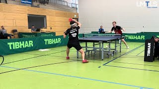 2 Bundesliga 1FC Saarbrücken 2 vs TTC Lampertheim E Ionescu vs M Bach Anderson [upl. by Tutt]