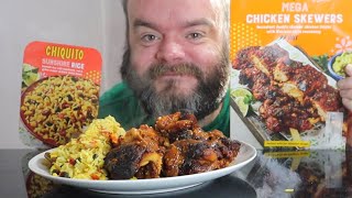 Chiquito Mexican food uk mukbang [upl. by Odlanar]