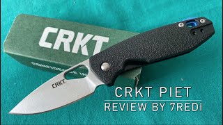 CRKT Piet Review  Great Entry Level Budget EDC Folder [upl. by Cirred]