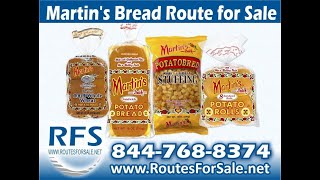 Martin’s Potato Bread Route For Sale in Burlington Massachusetts [upl. by Nikkie]