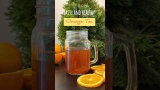 First time tried Orange Tea orangetea viralvideo foodeck shorts teatime [upl. by Buskirk]