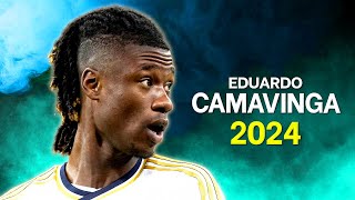 Eduardo Camavinga 2024  Amazing Skills amp Tackles [upl. by Pirzada]