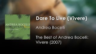 Andrea Bocelli  Dare To Live Vivere ft Laura Pausini  Letra ItaloInglés  Español [upl. by Esikram]