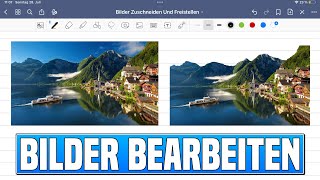GoodNotes Bilder zuschneiden amp freistellen  GoodNotes Bilder bearbeiten [upl. by Madaih]