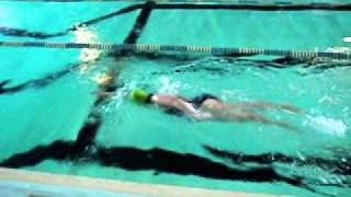 Freestyle Swimming Technique  Suzanne Feb 11wmv [upl. by Yknip]