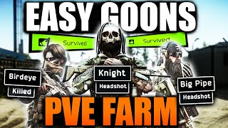 FEAR PVE GOONS NO MORE Escape From Tarkov PVE [upl. by Zelle]