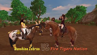 fire tiger nation vs sunshine zebras [upl. by Dnanidref]