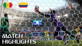 Senegal v Colombia  2018 FIFA World Cup  Match Highlights [upl. by Ailefo]