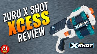 Zuru X Shot Xcess  Unboxing Review amp Firing Test 2018 [upl. by Corsetti]