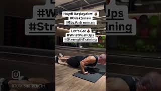 WRIST PUSH UPS fitnesstips gym [upl. by Sherrard]