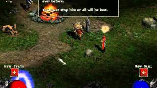 Diablo 2 Gameplay 8  Dialogue only Deckard Cain [upl. by Nazario]