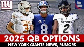 NY Giants QB Targets For 2025 NFL Season Ft Dak Prescott Shedeur Sanders Quinn Ewers [upl. by Pomeroy]