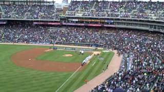 2009 Detroit Tigers Home Opener  Detroit MI Part 2 April 09 [upl. by Ymerrej427]