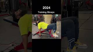 2000’s vs 2024 bicep training youtubeshorts funny share bodybuilding motivation gym [upl. by Fletch]