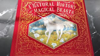 A Natural History of Magical Beasts by Emily Hawkins amp Jessica Roux  Book Flip Through [upl. by Monteith181]