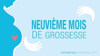 Neuvième mois de grossesse  La grossesse mois par mois [upl. by Allemat]