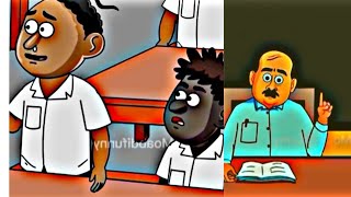 ganeey oo maanta aroosay gabadha macalinkacartoon funny comedy [upl. by Drobman133]