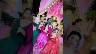 mansi srivastava wedding trending dance video group dance shorts surbhichandnaSC ytshorts [upl. by Aldwin690]