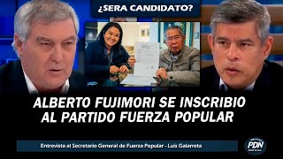 SECRETARIO GENERAL DE FUERZA POPULAR SE PRONUNCIA ALBERTO FUJIMORI SE AFILIO A FUERZA POPULAR KEIKO [upl. by Aicenert422]