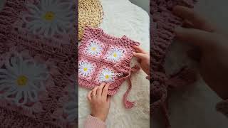 shortvideoshortszarayelek vestyoutubeshorts örgüyoutuberbeginner crochethandmadetutorial [upl. by Traci]