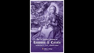 58th Annual Lessons and Carols [upl. by Seditsira]