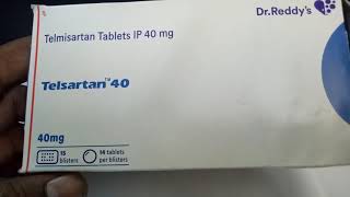 Telsartan 40 MG Tablet Uses Dosage Side Effects Composition in hindi [upl. by Fadas]