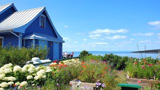 Kamouraska the top 20 most beautiful villages in the province of Quebec walking tour Can in Canada [upl. by Shell]