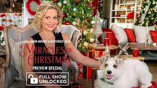 2018 Hallmark Movies Miracles of Christmas Preview Special  Hallmark Movies amp Mysteries [upl. by Kenwee]