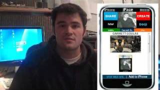 iFace iPhone App Maker Droid Virtual Business Card the Best iPhone App  cool [upl. by Anawahs298]