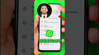 3 WhatsApp Secret Settings  Whatsapp Secret Tricks  WhatsApp Account Hide Settings ai ytshorts [upl. by Accber]