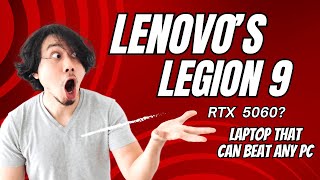 LENOVOS LEGION 9 THE ULTIMATE GAMING LAPTOP 😍🔥 lenovo laptop gaming [upl. by Colet]