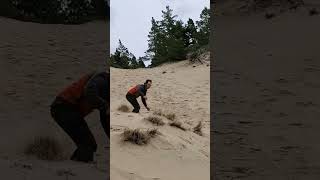 Dune Surfing oregondunes [upl. by Ailimat]