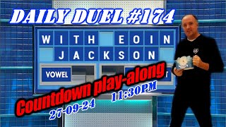 Live Countdown PlayAlong The Daily Duel 174 [upl. by Shanahan]