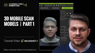 Make 3D Mobile Scan Models into CC Characters  Part 1  Headshot 20 Plugin Tutorial [upl. by Suoilenroc445]