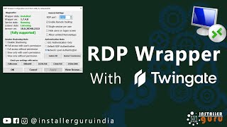 Multiple remote Desktop sessions via RDP wrapper with Twingate ZTNA access rdp installerguru [upl. by Aydin]