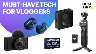 MustHave Tech for Vloggers  Best Buy [upl. by Haliek]