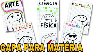 IDEIAS DE CAPAS PARA MATÉRIA VOLTA ÁS AULAS [upl. by Palladin]