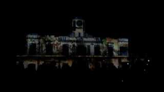 HD Video mapping Pereira 150 años Estación Memoria [upl. by Hamlani796]