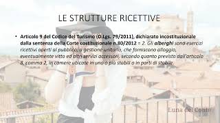 Corso Online Guida Turistica  Imprese turistiche e strutture ricettive alberghiere e paralberghiere [upl. by Eveleen]