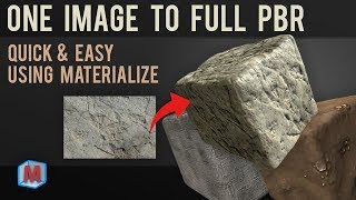 Materialize  Quick Start Guide  PBR Textures in Minutes [upl. by Ahcire]