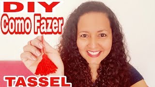 DIY  FAÇA VOCÊ MESMA TASSEL PARA CHAPÉU DE FORMATURA Etc [upl. by Atteniuq]