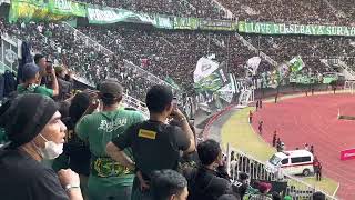 POZNAN DANCE  green nord 1927  Persebaya vs Bali United  surabaya 730game [upl. by Keele99]