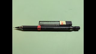 Zebra Drafix Mechanical Pencil and Old Pentel HB Lead [upl. by Shulamith]