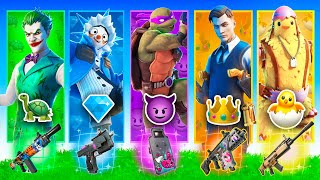 The RANDOM EMOJI BOSS Challenge in Fortnite [upl. by Meeka]