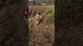 Shredding with the crf125f ktm85 [upl. by Annaohj]